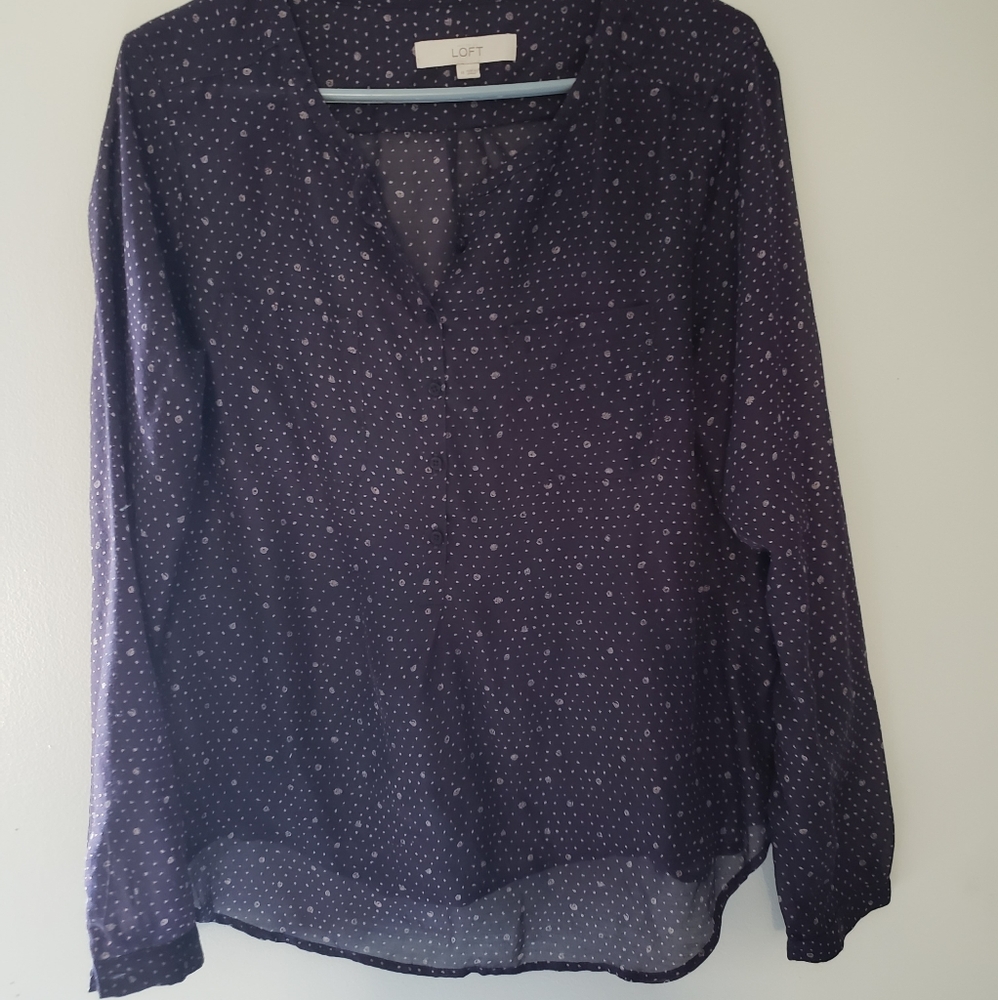 Long sleeve blouse